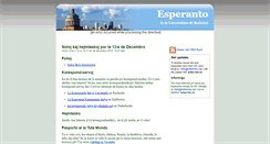 Desktop Screenshot of esperanto.lodestone.org